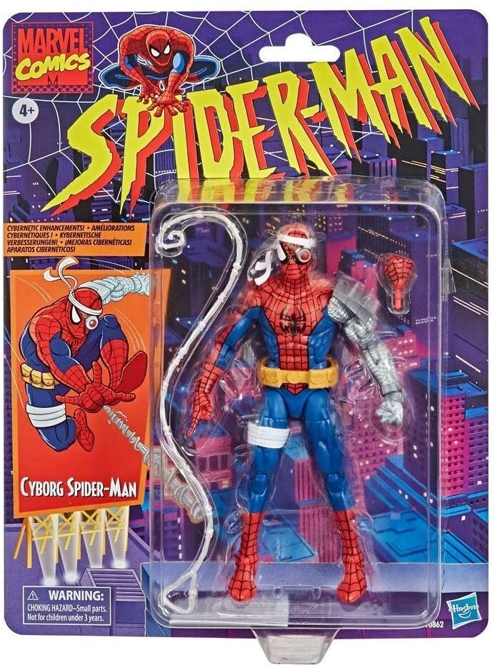 Marvel Legends Retro 6 Inch Action Figure Spider-Man Exclusive