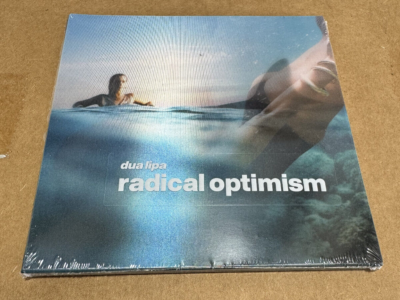 Dua Lipa Radical Optimism Lenticular CD Hand Signed Art Card IN
