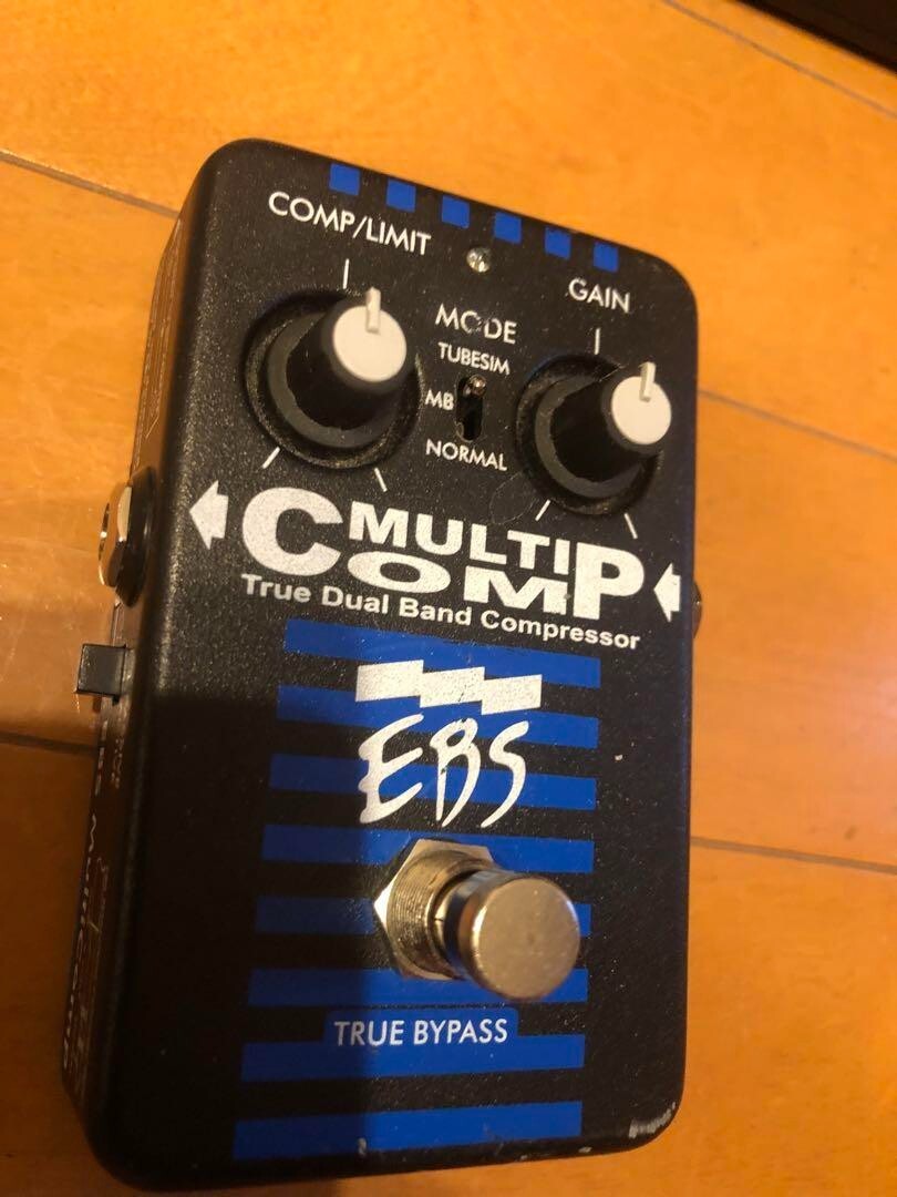EBS MULTICOMP True Dual Band Compressor Base Effects Good GP | eBay
