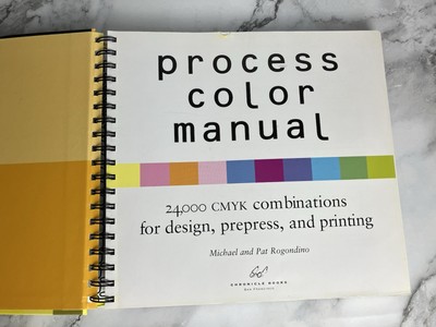 Process Color Manual 24,000 CMYK Combinations For Design (D