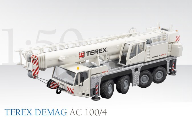 TEREX AC 1000 クレーン模型 1/50スケール