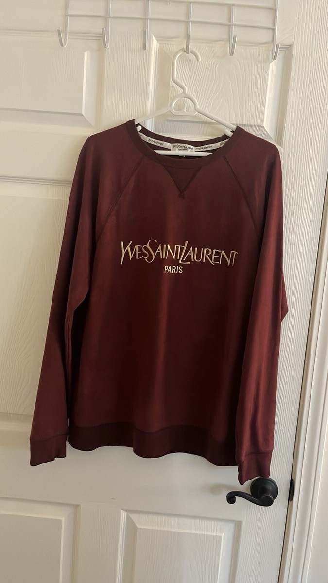 vintage ysl crewneck | eBay