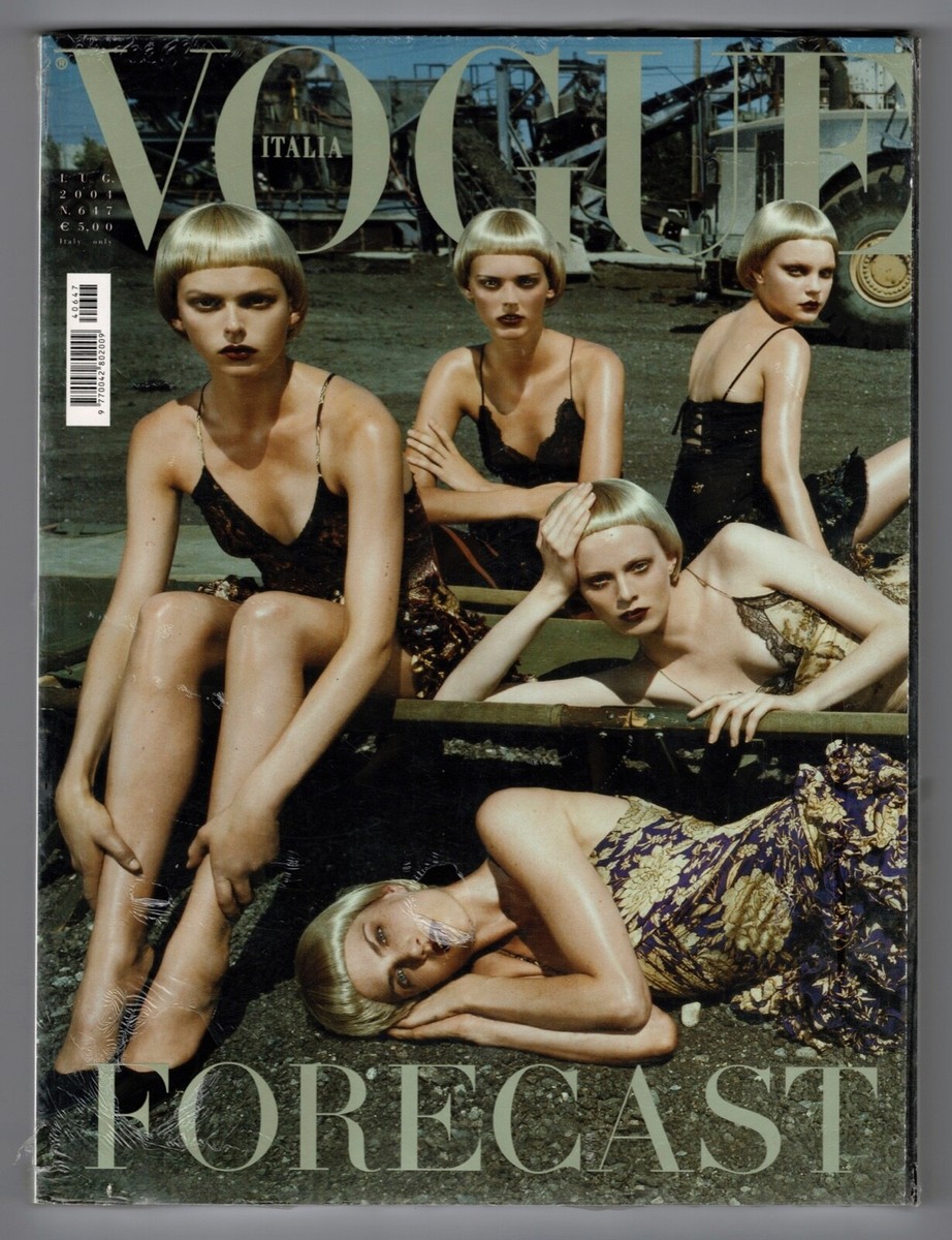 VOGUE ITALIA magazine 7/2004 STEVEN MEISEL sealed | eBay