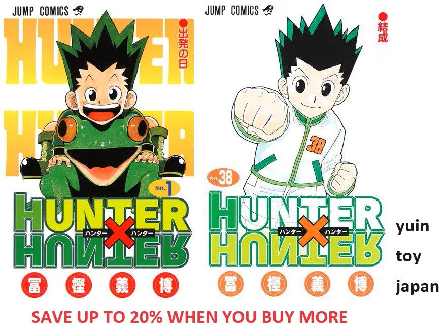 HUNTER X HUNTER HUNTER×HUNTER Comic Manga 1-38 Book set Yoshihiro