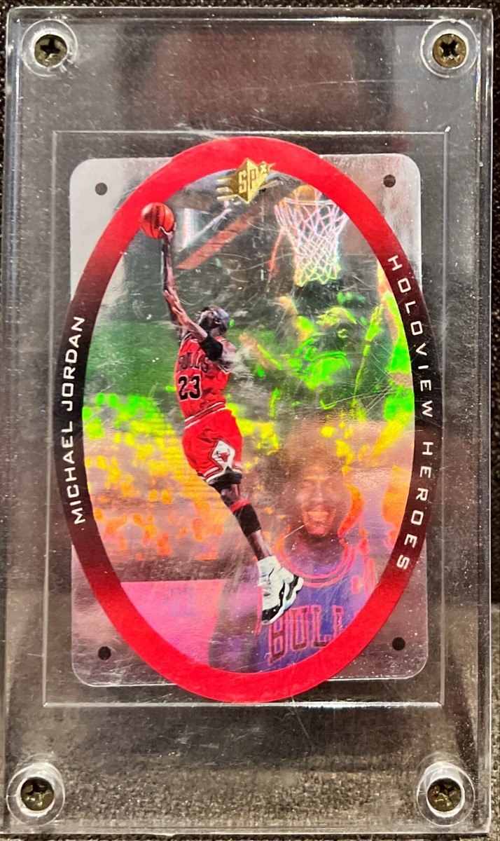 1996 SPx Holoview Heroes Michael Jordan Upper Deck Hologram