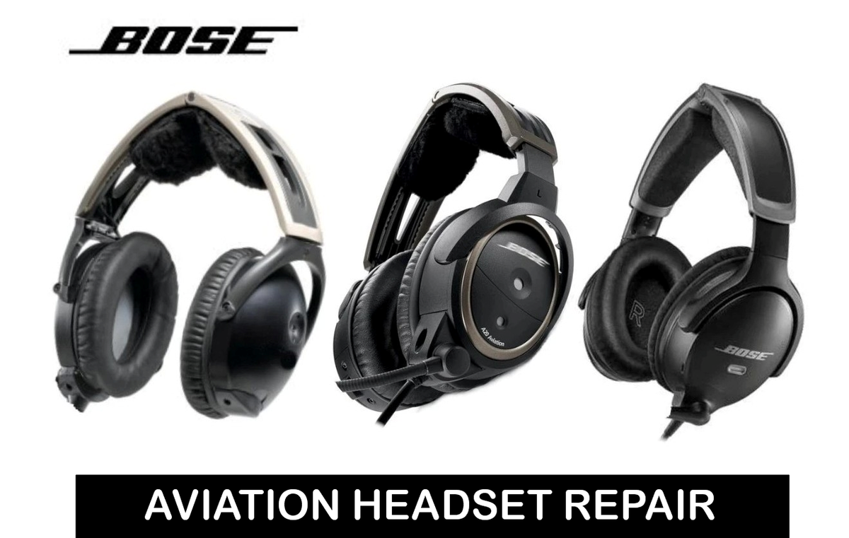 Bose Headsets Bose A30/Bose A20/Bose X, REPAIR SERVICE WITH PARTS