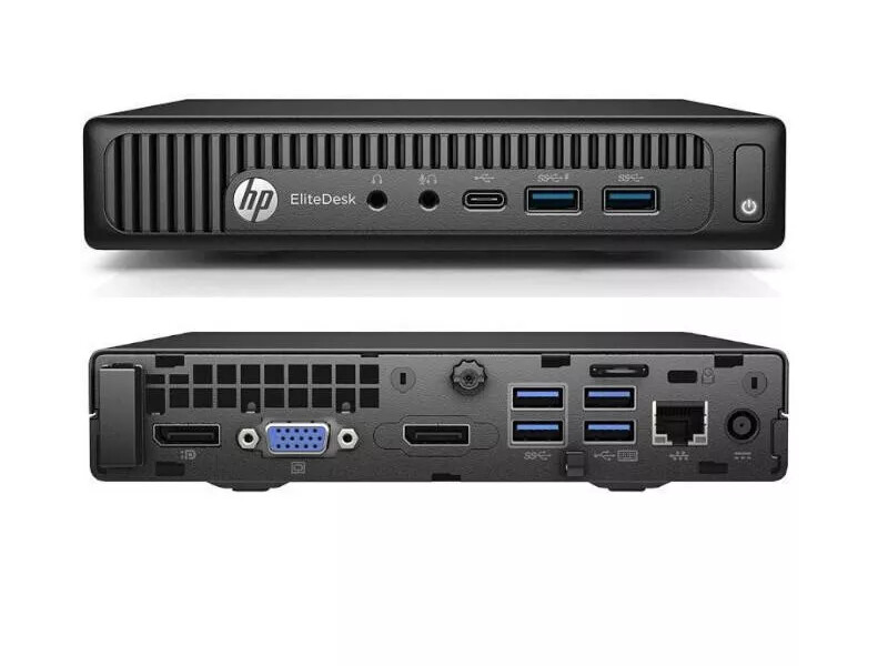 HP Elitedesk 800 G2 Mini PC i5-6500 2.5Ghz 16GB 512GB SSD w/AC WIN
