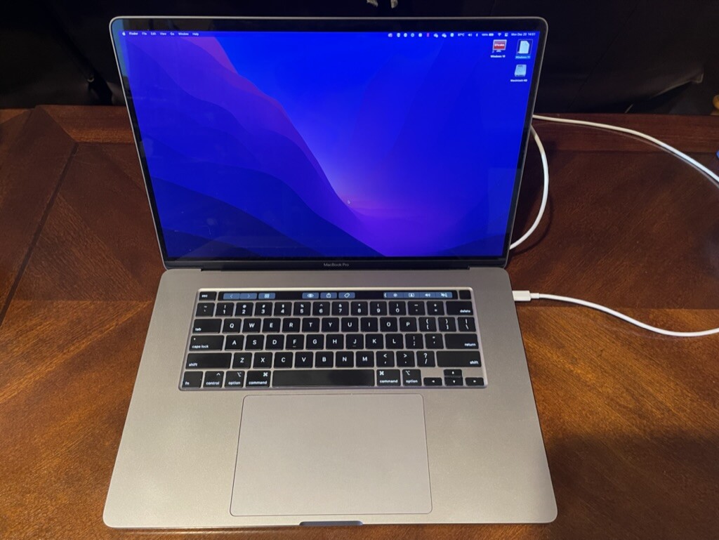 2019 MacBook Pro 16