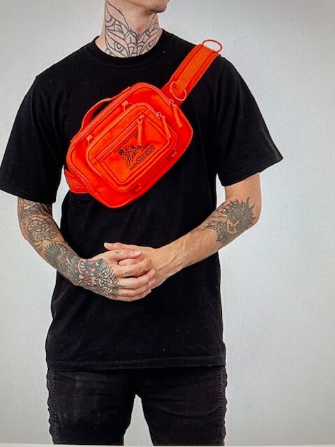 EASTPAK X RAF SIMONS WAISTBAG LOOP ORANGE IN ORANG NWT | eBay