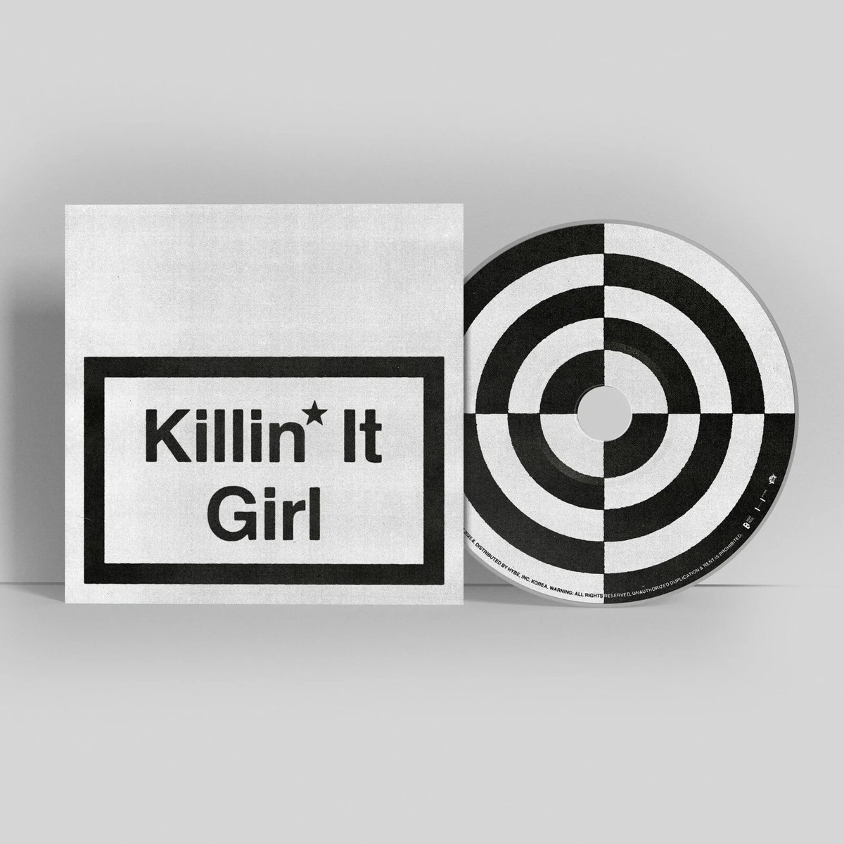 J-Hope (BTS) Killin' It Girl Sole Version and Instrumental CD