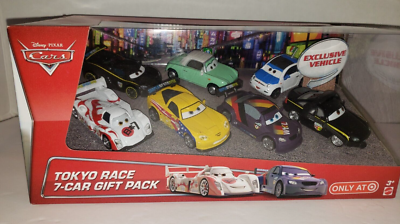Disney Pixar Cars 2 Tokyo Race 7 Car Gift Pack Target Exclusive