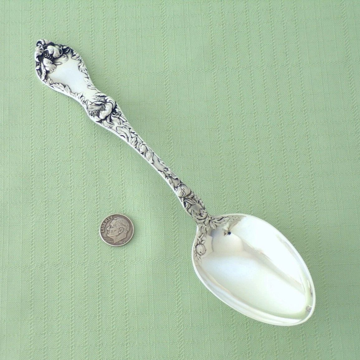 Reed & Barton Les Cinq Fleur Antique US Sterling Silver Serving