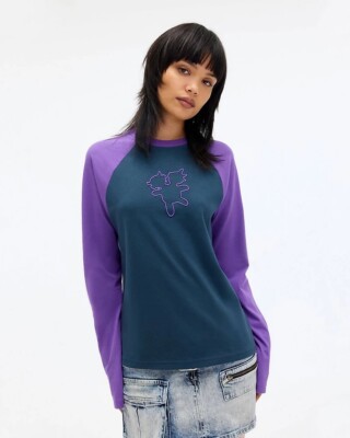 Heaven by Marc Jacobs x Emergency Intercom Merch Raglan Tee Size