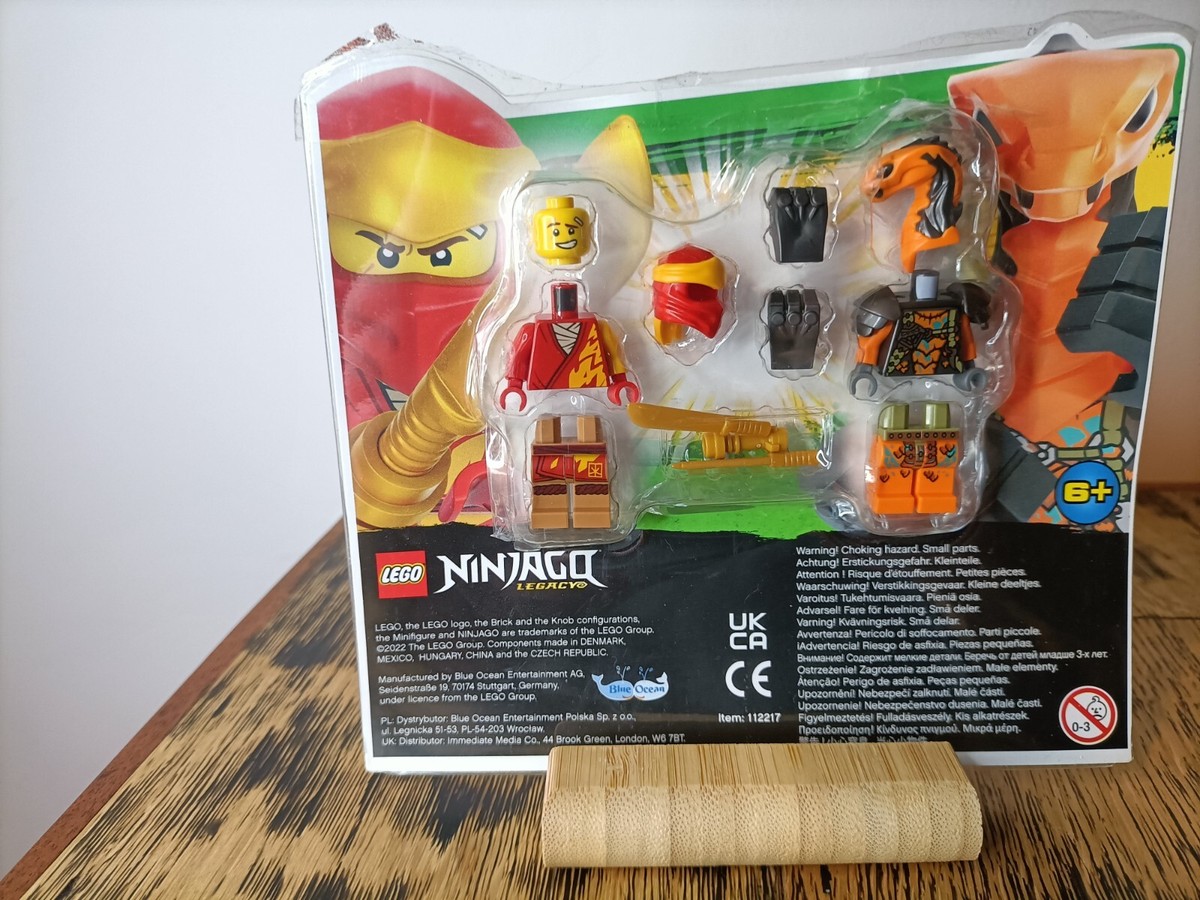 LEGO Ninjago - Kai vs Boa Destructor blister pack (112217). New