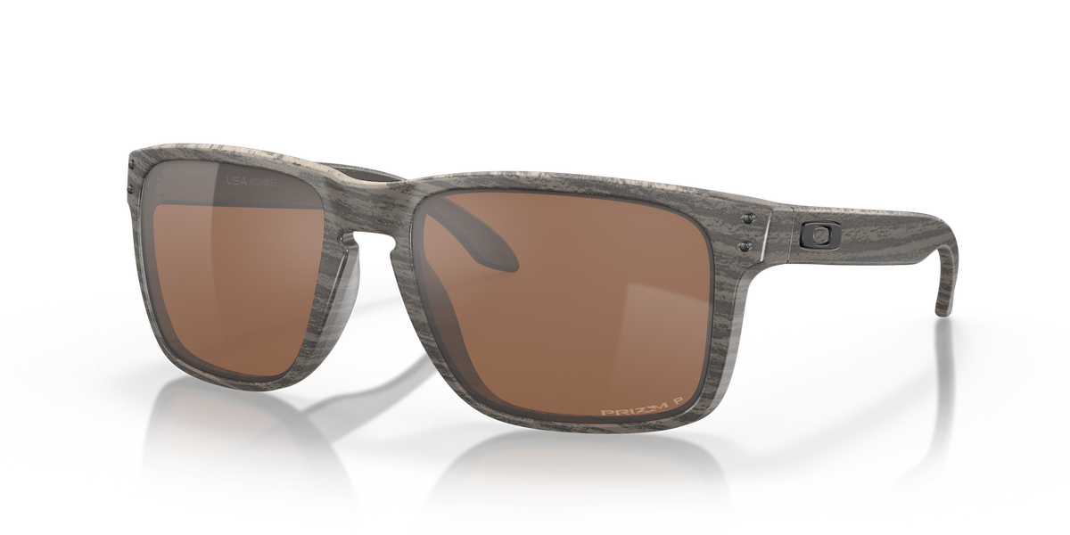Oakley Holbrook XL Woodgrain/Prizm Tungsten Polarized 59 mm