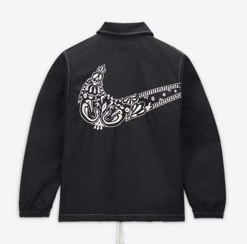 Nike Dia De Muertos Coach Men's Jacket 2colors Black Beige S-XXL