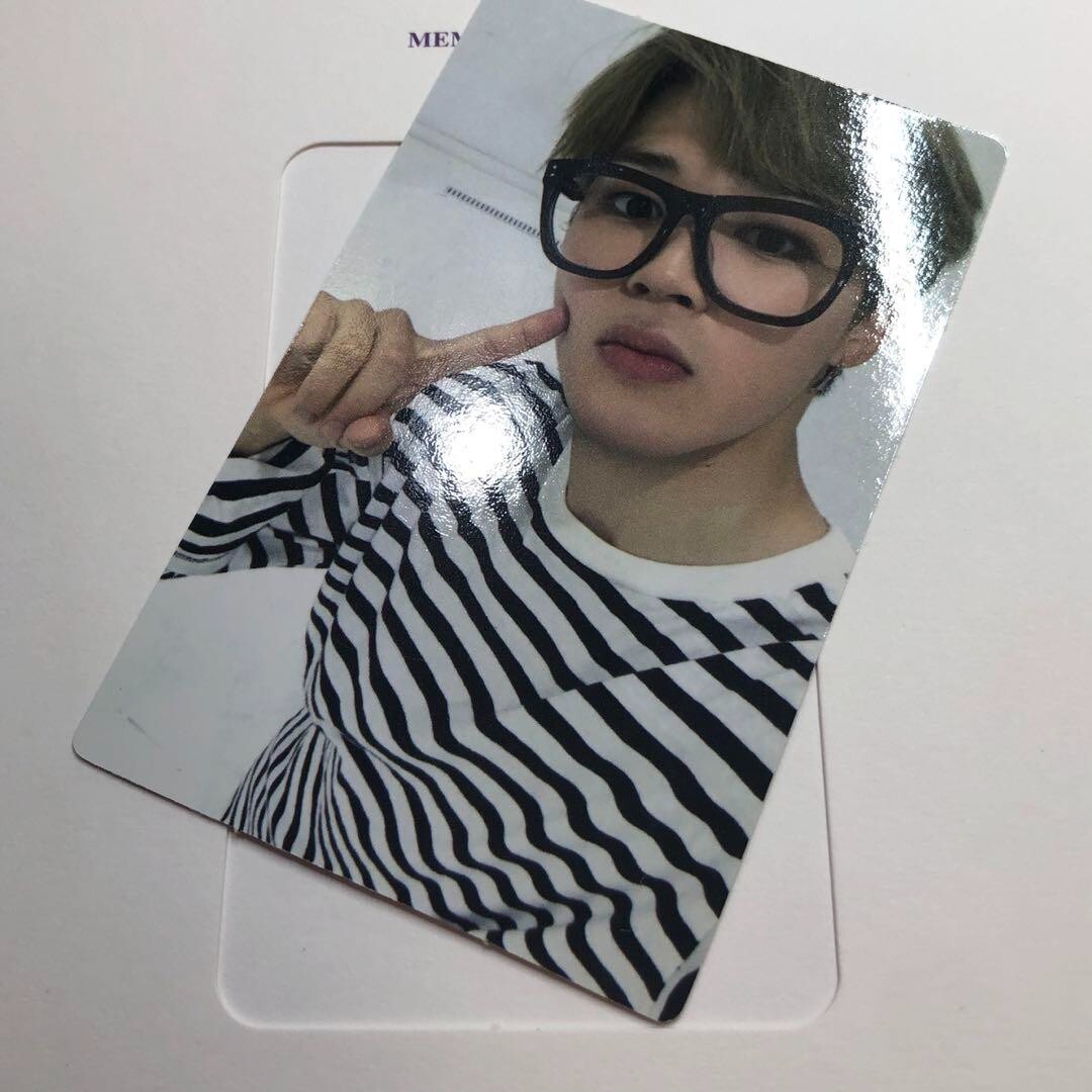 公式】BTS Memories 2017 Blu-Ray トレカ ジミン BTS JIMIN MEMORIES