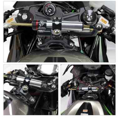 ZX 6R Steering Stabilizer Damper & Mount Kit For Kawasaki ZX-6R