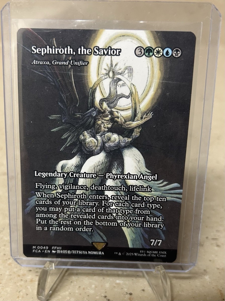 MTG 救済者、セフィロス(偉大なる統一者、アトラクサ) FOIL 救済者