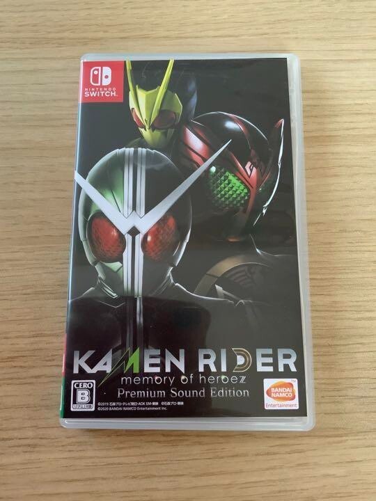 KAMEN RIDER memory of heroez Premium Sound Edition Switch Japanese