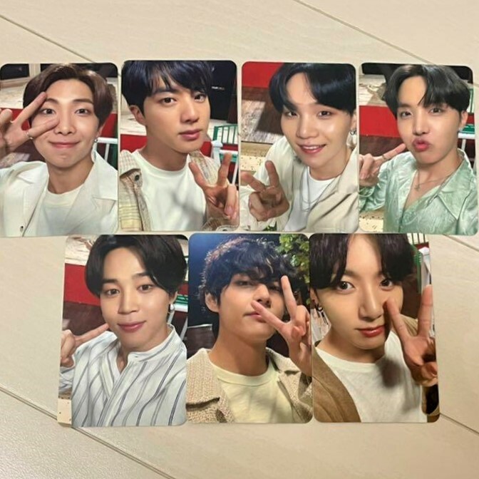 BTS MAP OF THE SOUL 7 THE JOURNEY JAPAN Limited Official Photocard