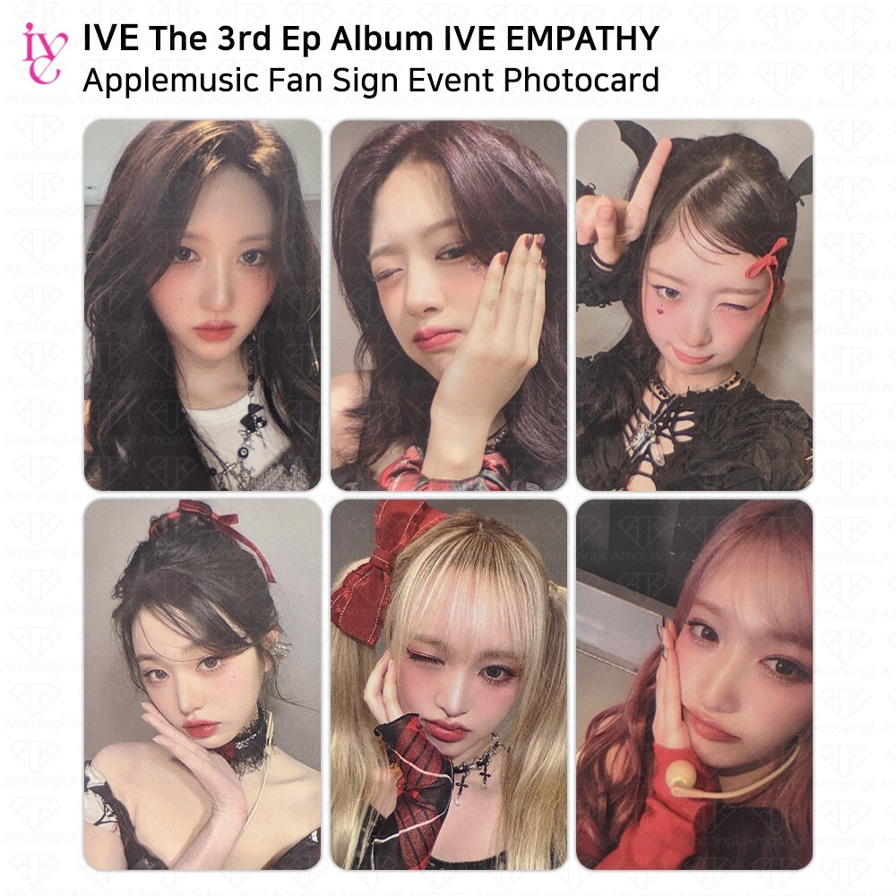 IVE The 3rd EP Album IVE EMPATHY Applemusic Fan Sign Event