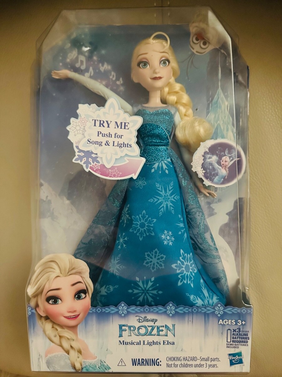 Disney's Frozen Singing Snow Princess Elsa Doll Sings 