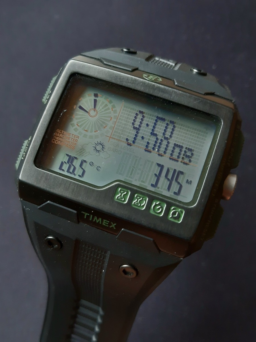 Timex expedition WS4 watch T49664 - altimeter, thermometer