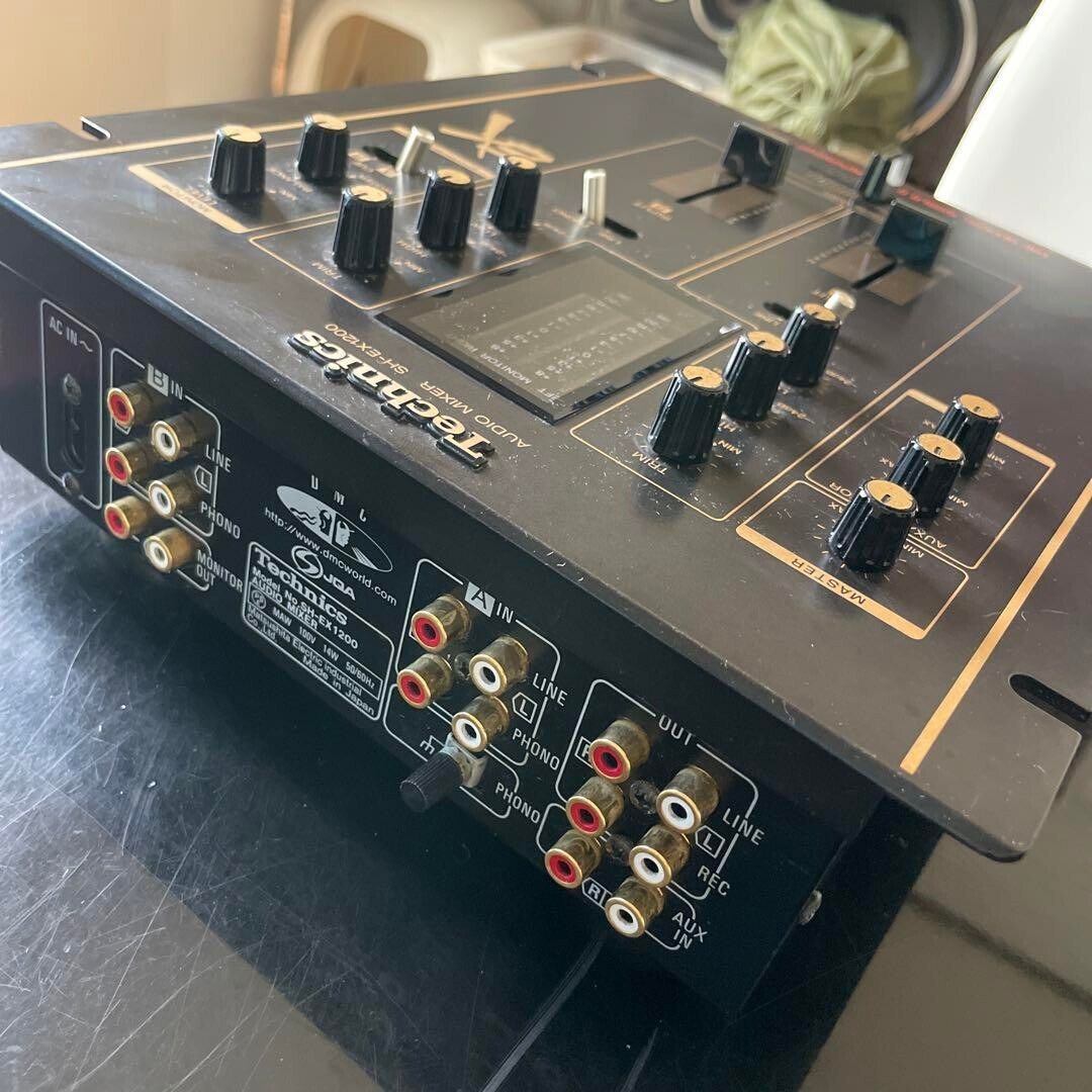 Technics SH-EX1200 Audio Mixer DJ Mixer Black Used 100V | eBay