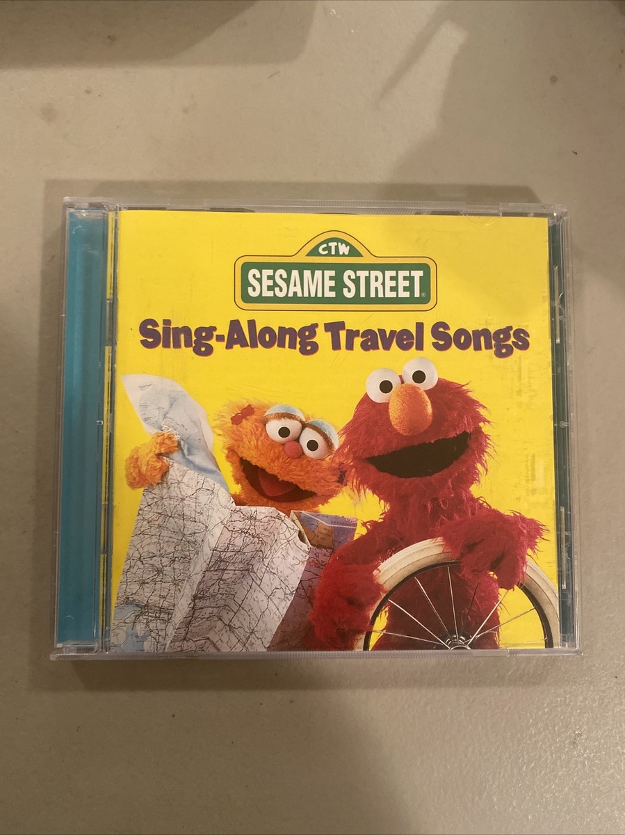 Sesame Street Sing Along Travel Songs Sony wonder 1996 CD album