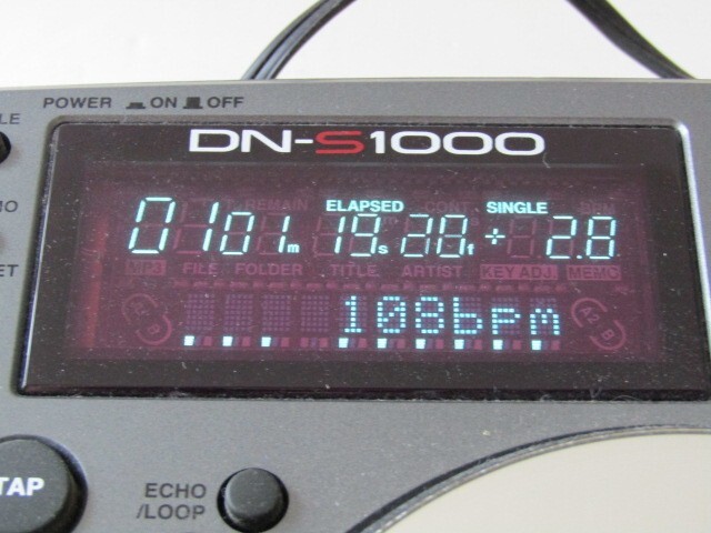 Denon DN-S1000 Professional DJ Turntable Tabletop CD CDJ MP3