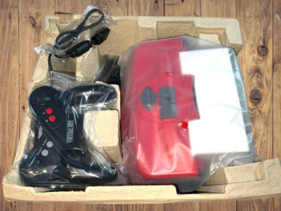 Nintendo Virtual Boy Game Console Complete Boxed Set Rare Vintage