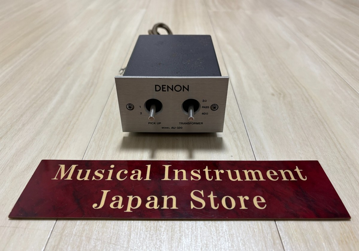 Denon AU-320 MC Step-up Transformer for MC Cartridge Used from