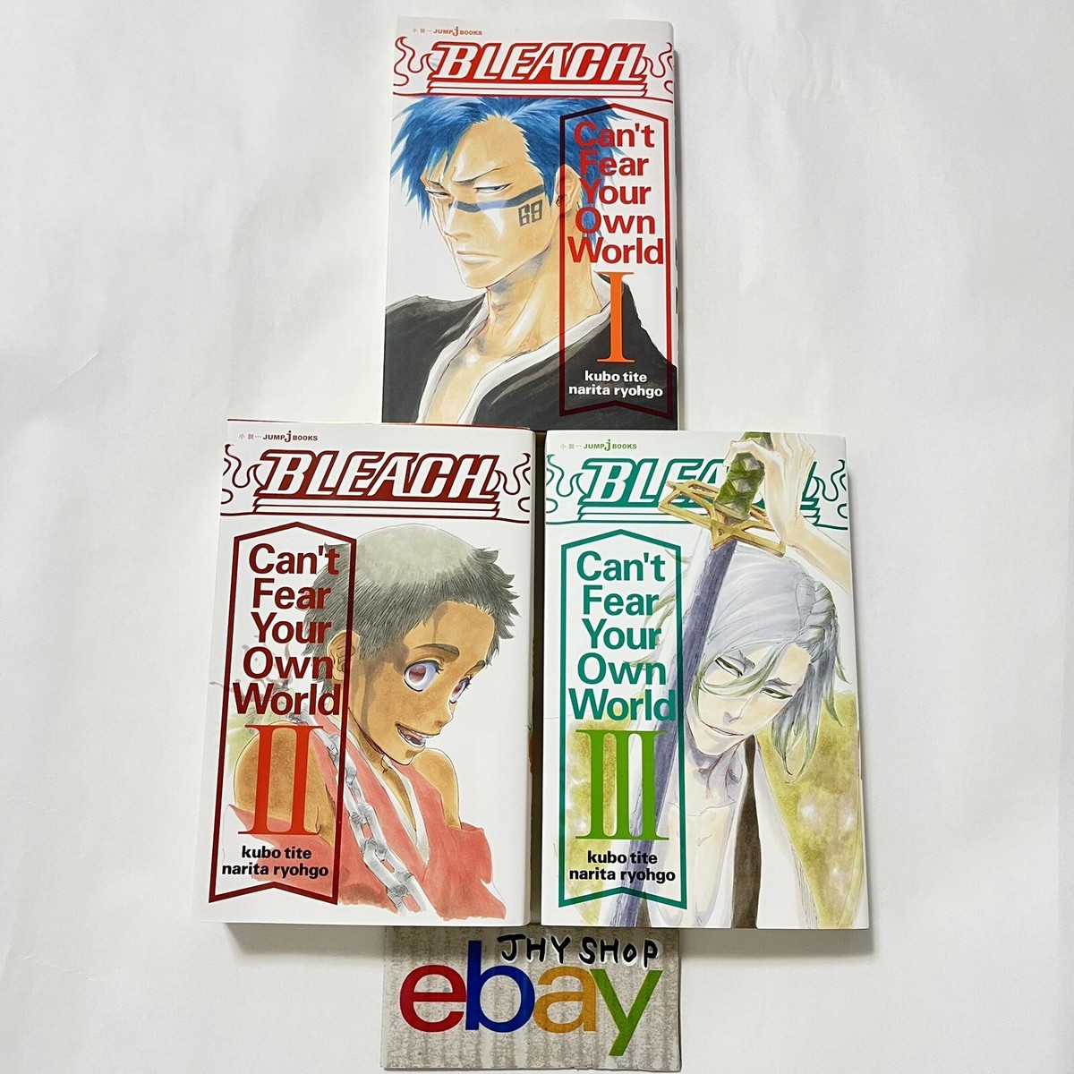 BLEACH Can't Fear Your Own World Vol. 1-3 Complete set Tite Kubo