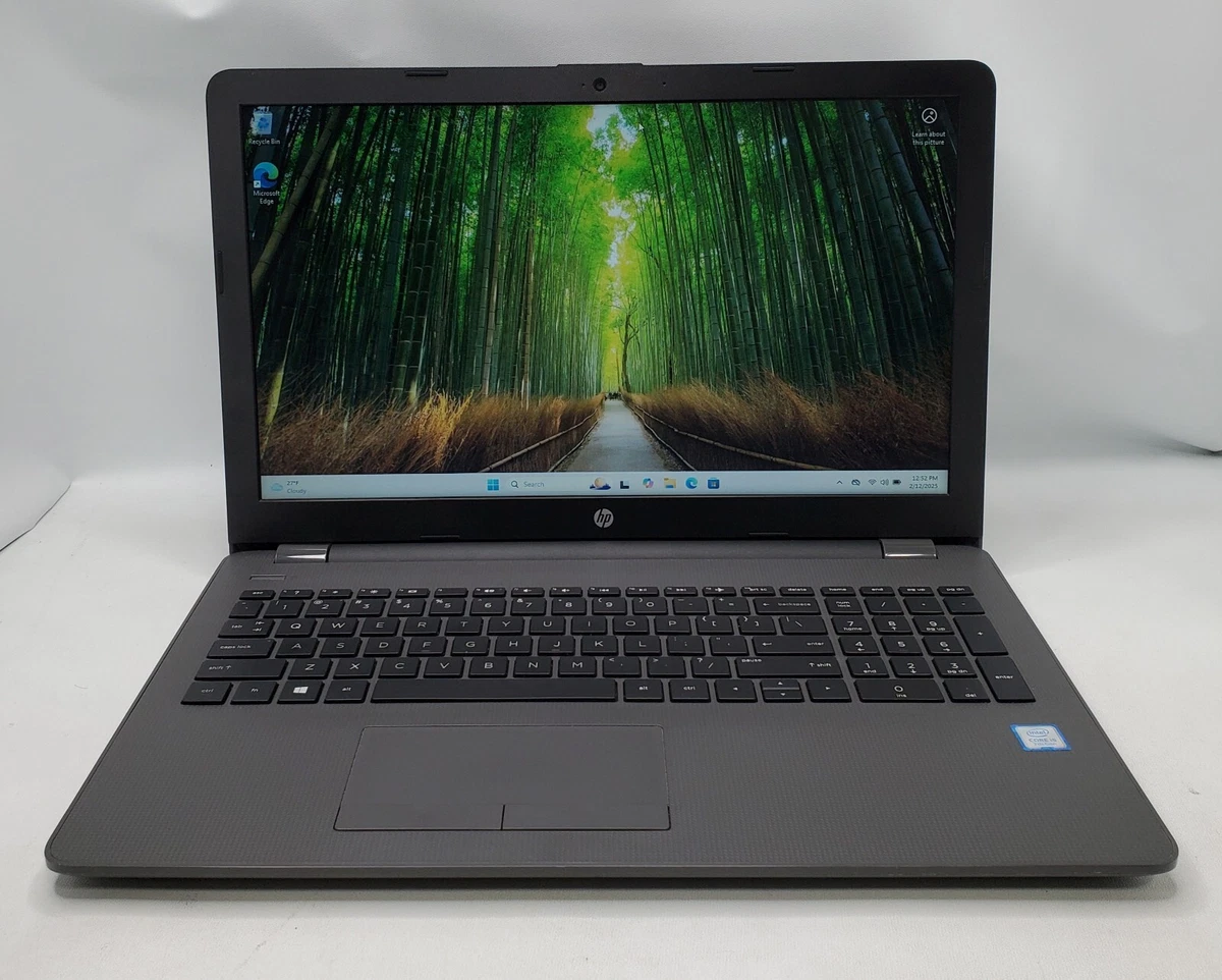 hp Laptop 15-bs071nr i5-7200 黒木目キズ有り hp Laptop 15-bs071nr