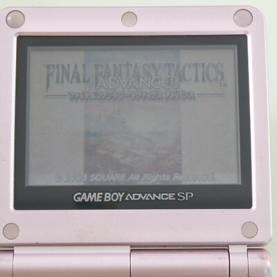 Nintendo Game Boy Advance SP | Pearl Pink | Region Free | 512 MB