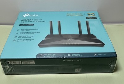 TP-LINK Archer AX3000 Dual-Band Wi-Fi 6 Router for sale online | eBay