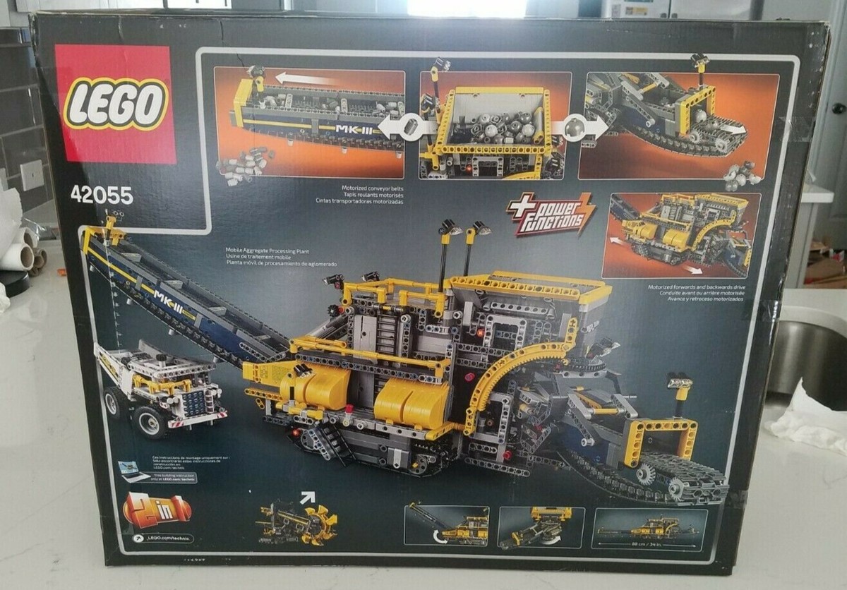 Lego Technic Bucket Wheel Excavator 42055 NEW Retired Sealed