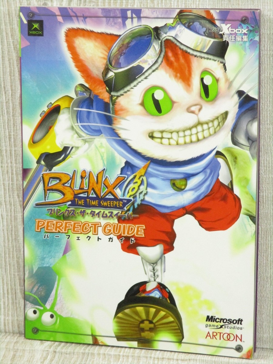 BLINX THE TIME SWEEPER Perfect Guide Xbox Book 2002 Japan EB66 | eBay
