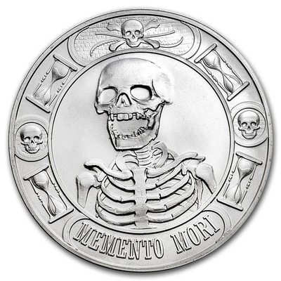 1 oz Silver Round - Memento Mori (Anonymous Mint) | eBay