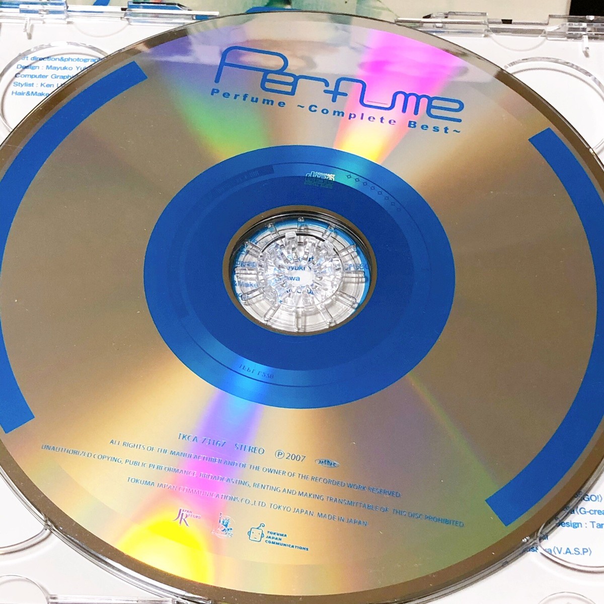 PERFUME Complete Best w/DVD Tokuma Japan Music CD Limited first