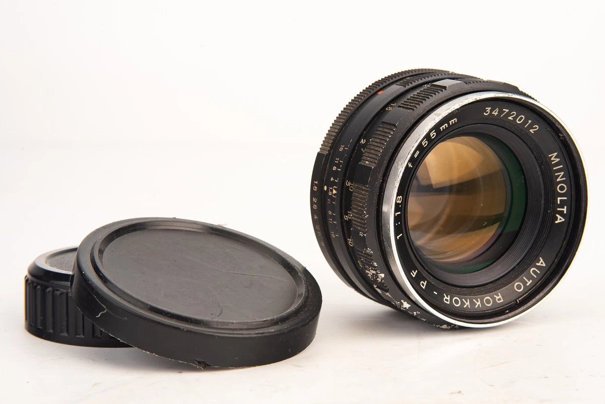 Minolta Rokkor PF Minolta MD 55mm Focal Camera Lenses for sale | eBay