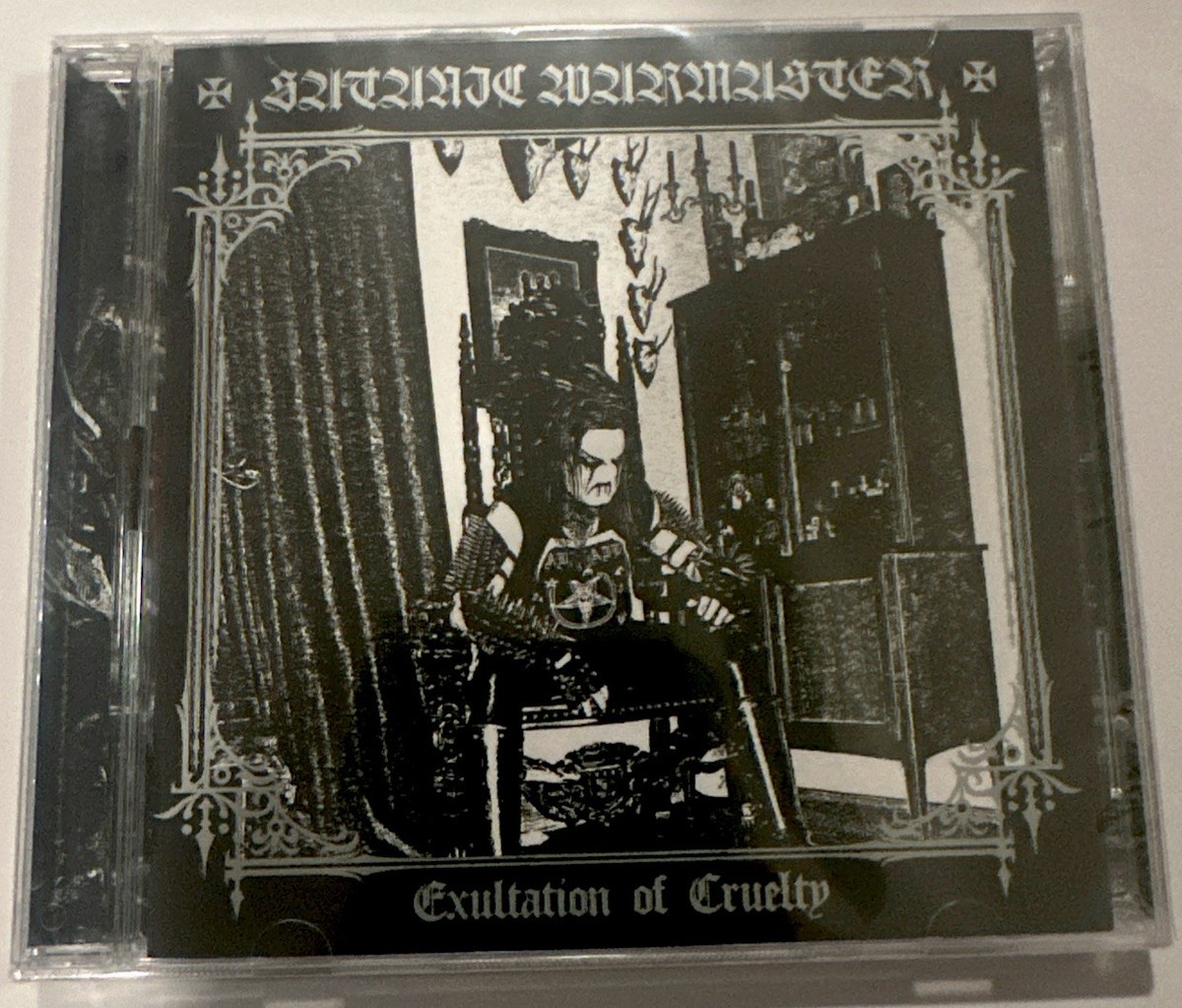 Satanic Warmaster - Exultation Of Cruelty CD 2025 Werewolf Records