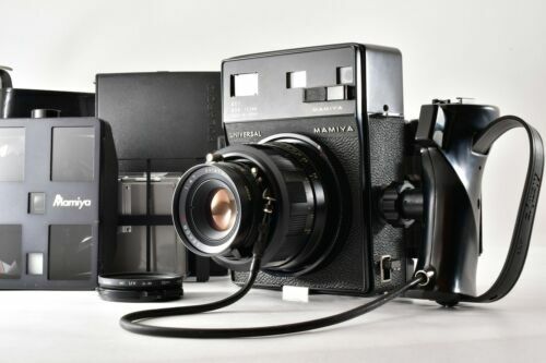 Exc+5] Mamiya Universal Press Film Camera Sekor 100mm f/3.5 Lens