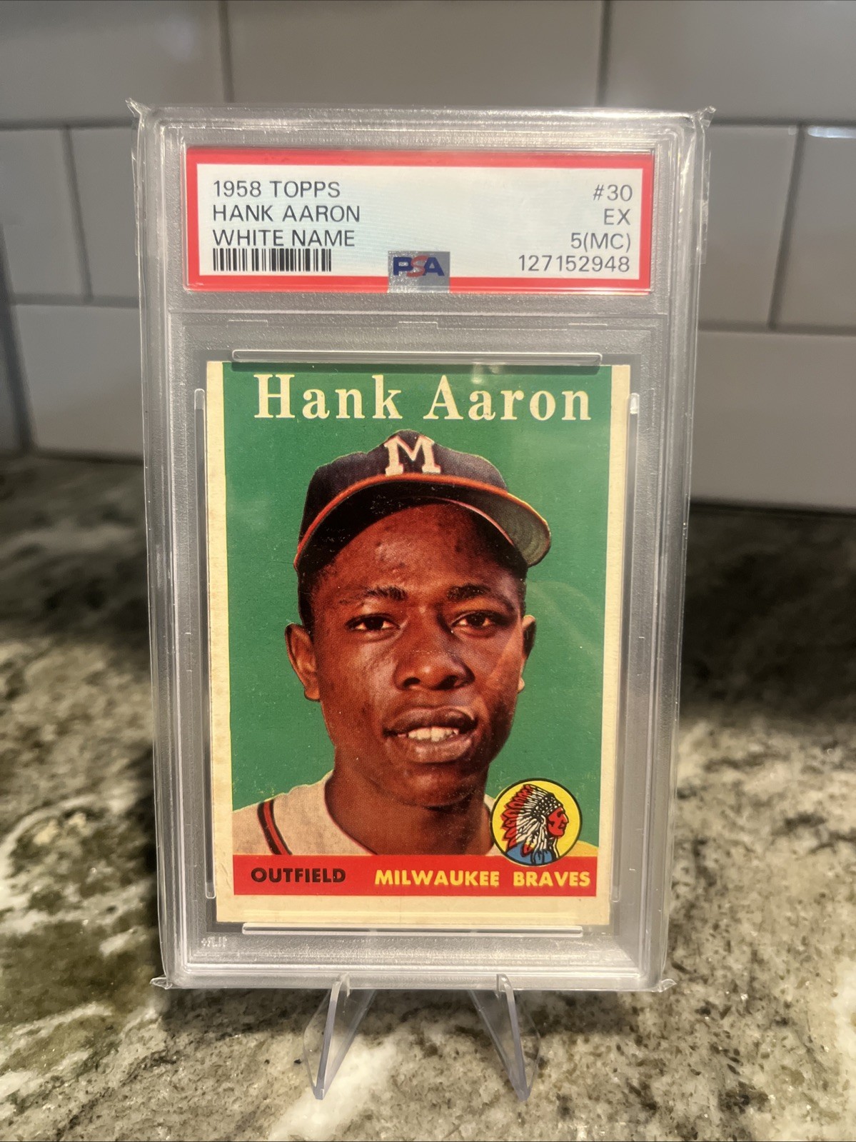 Hank Aaron 1958 Topps #30 Base Price Guide - Sports Card Investor