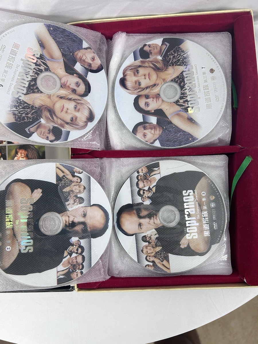 SOPRANOS English Chinese korean box set Seasons 1-6 DVD | eBay
