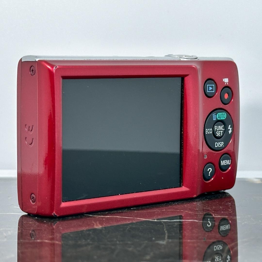 Canon IXY 160 20.0 MP 8x Zoom Digital Camera RED Working Used | eBay