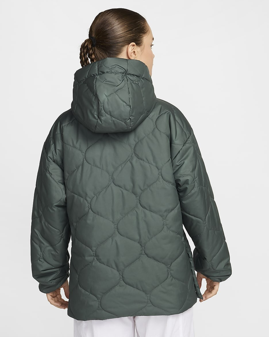 Nike Sportswear Essential Women's Quilted Anorak Jacket FZ7364-338