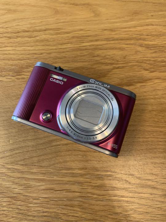 CASIO EXILIM EX ZR1700 WR Wine Red Digital Camera 16.1 MP 25mm