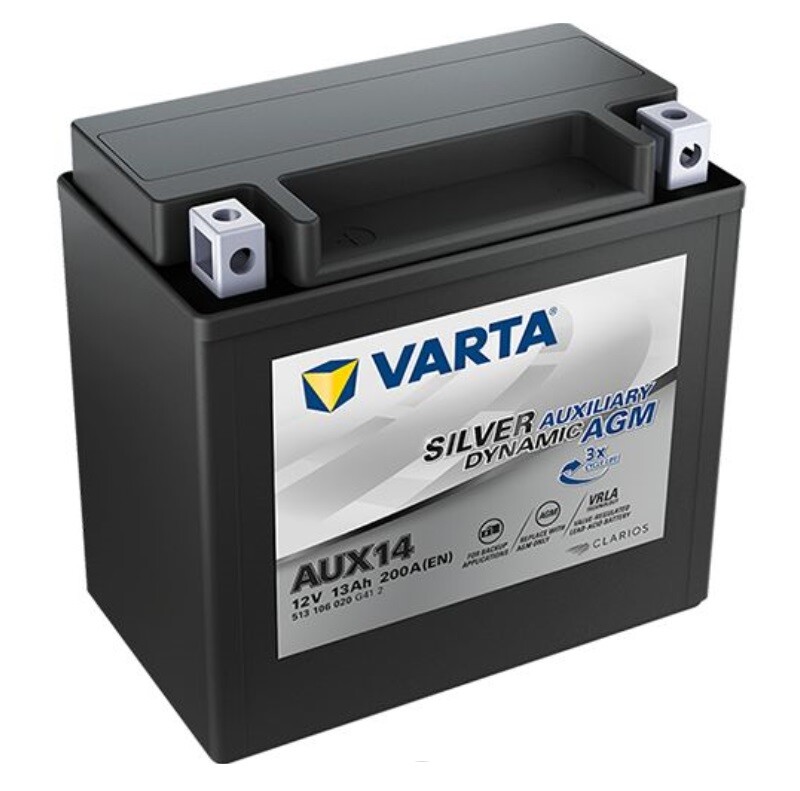 Varta AUX14 AGM Stützbatterie Start-Stopp Auxiliary 13Ah für BMW